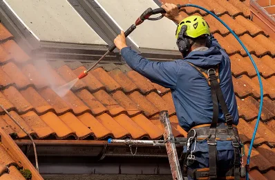 Démoussage et hydrofuge de toiture à Bussus-Bussuel